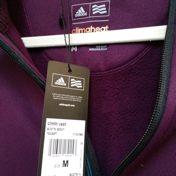 NWT  Unisex Adidas ClimaHeat Vest - Picture 7 of 8